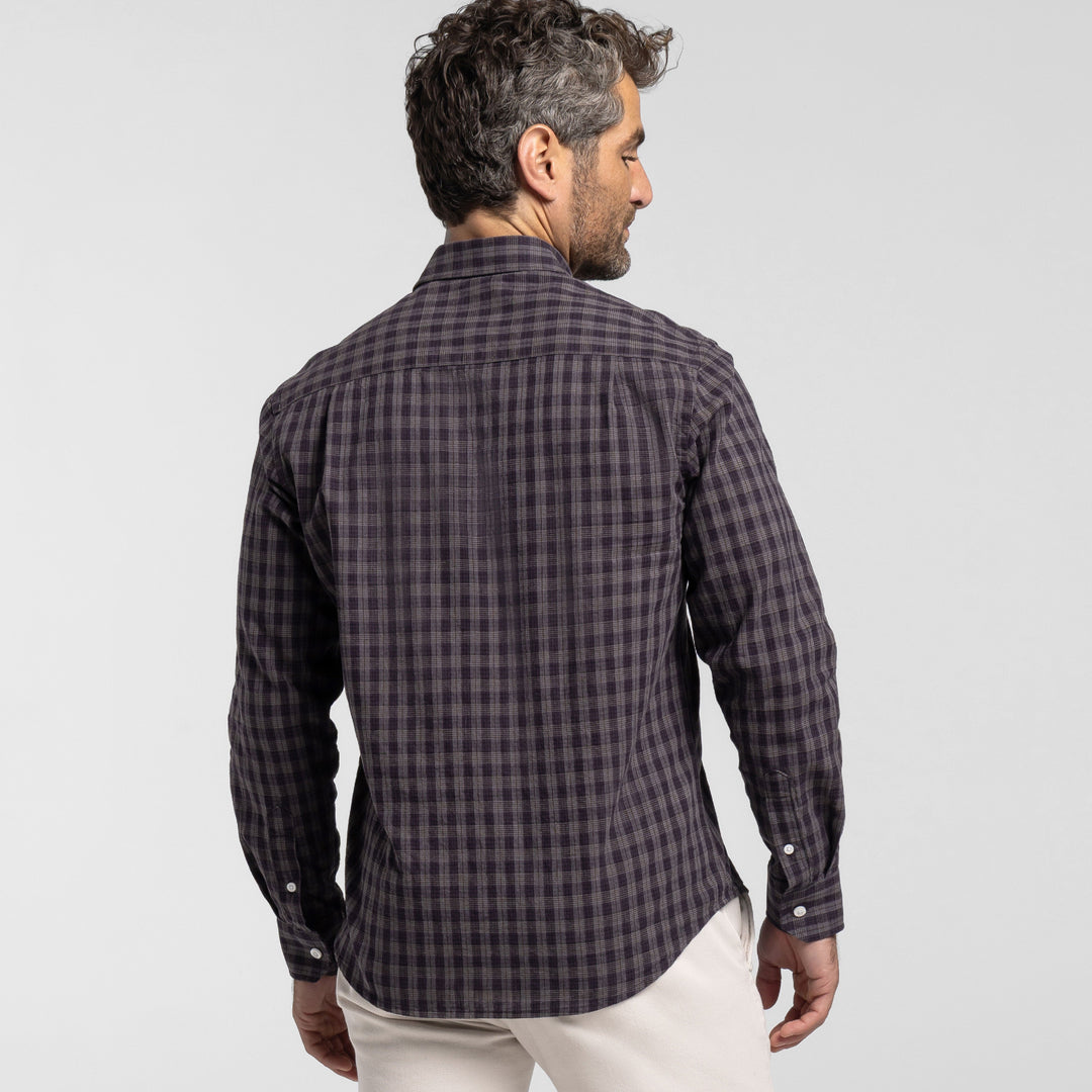 Ash & Erie Iris Plaid Button-Down Shirt for Short Men   Everyday Shirts