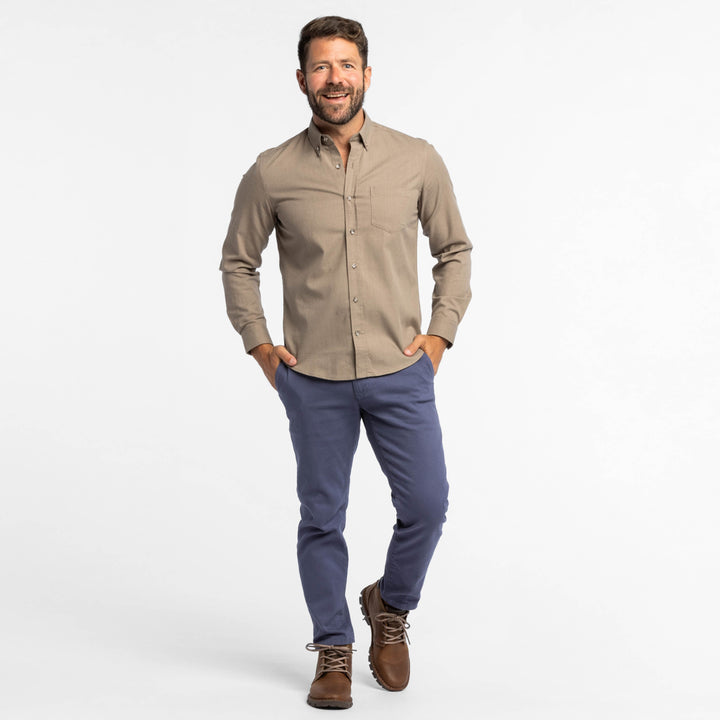 Ash & Erie Maplewood Button-Down Shirt for Short Men   Everyday Shirts