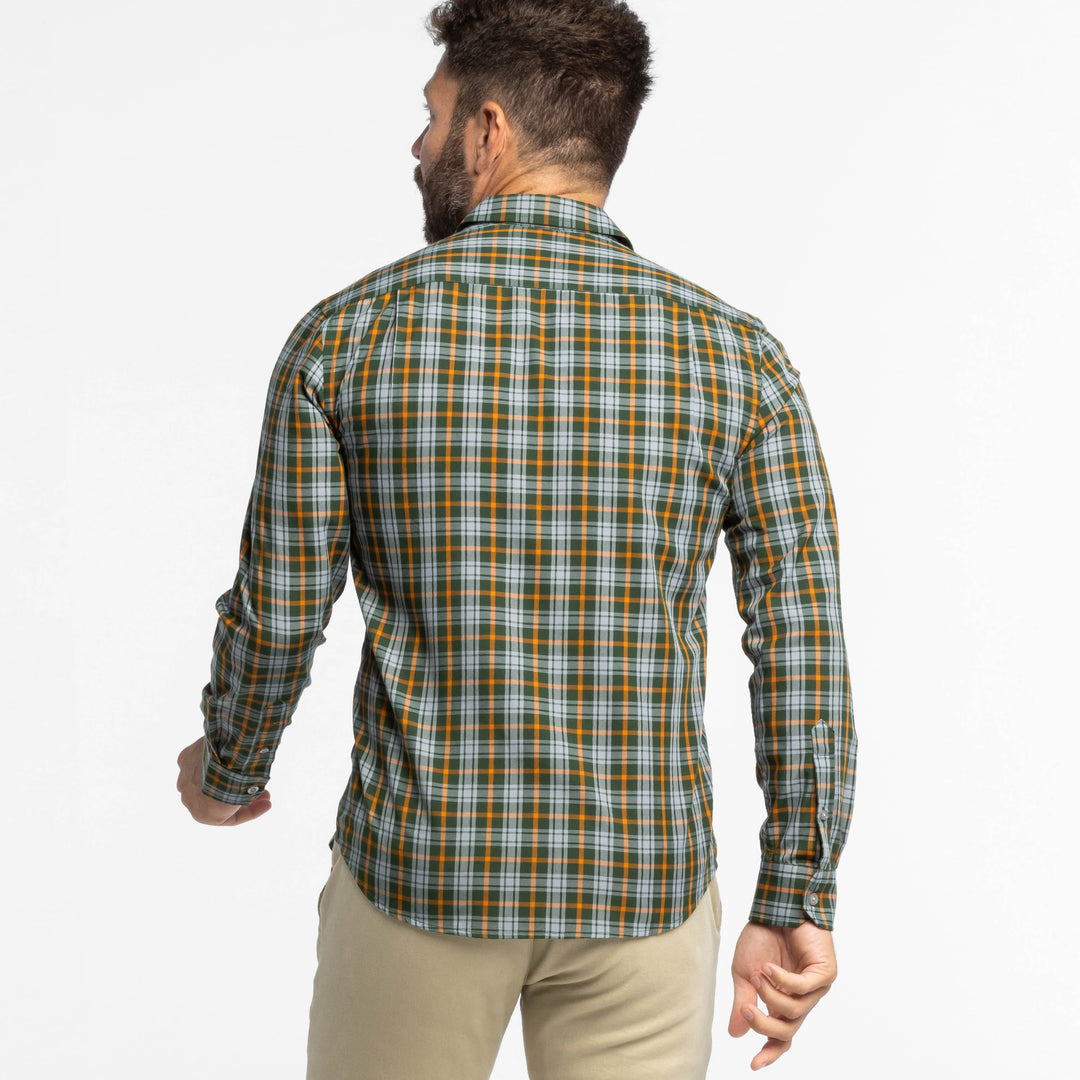 Ash & Erie Morningside Plaid Button-Down Shirt for Short Men   Everyday Shirts