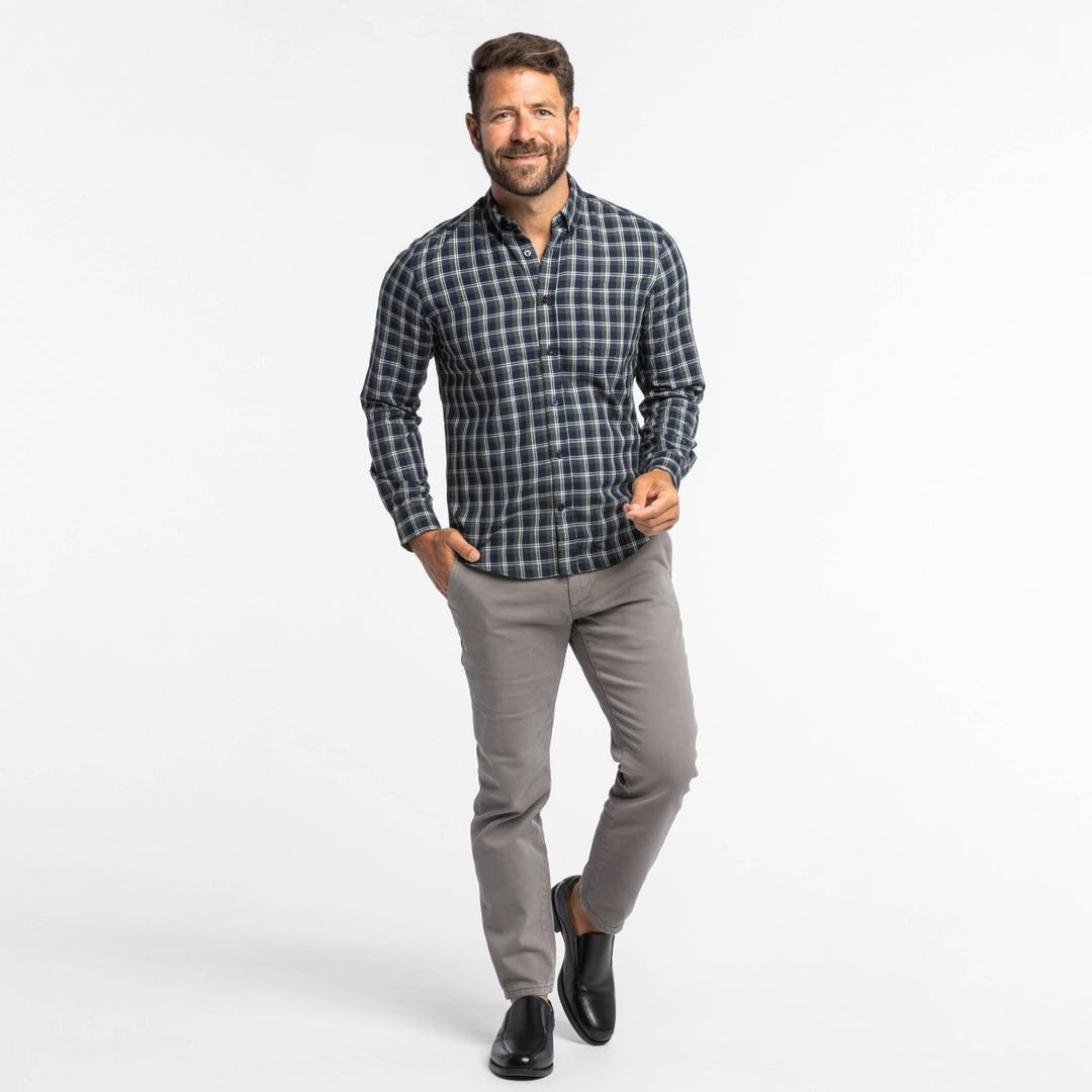 Ash & Erie Olympic Plaid Button-Down Shirt for Short Men   Everyday Shirts