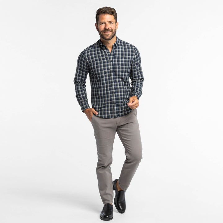 Ash & Erie Olympic Plaid Button-Down Shirt for Short Men   Everyday Shirts