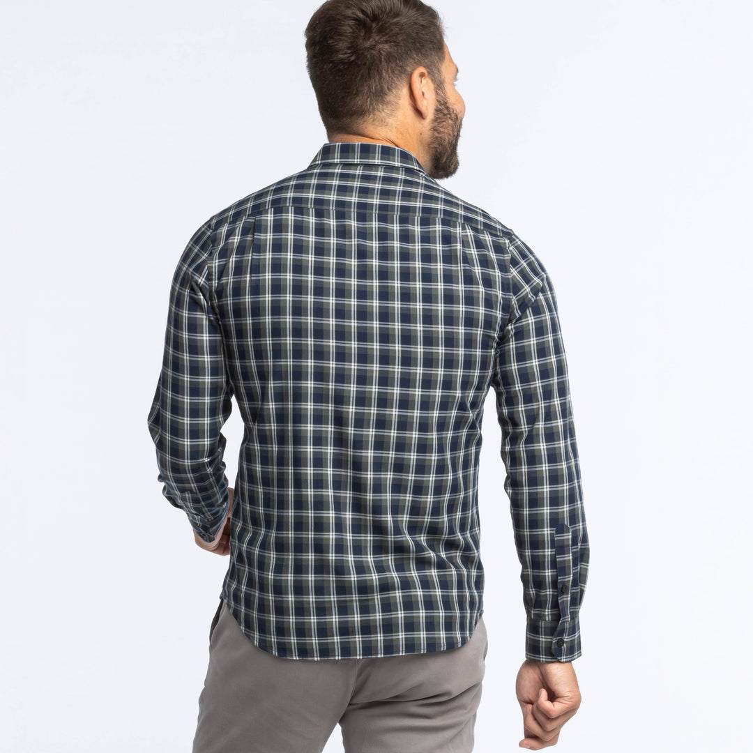 Ash & Erie Olympic Plaid Button-Down Shirt for Short Men   Everyday Shirts