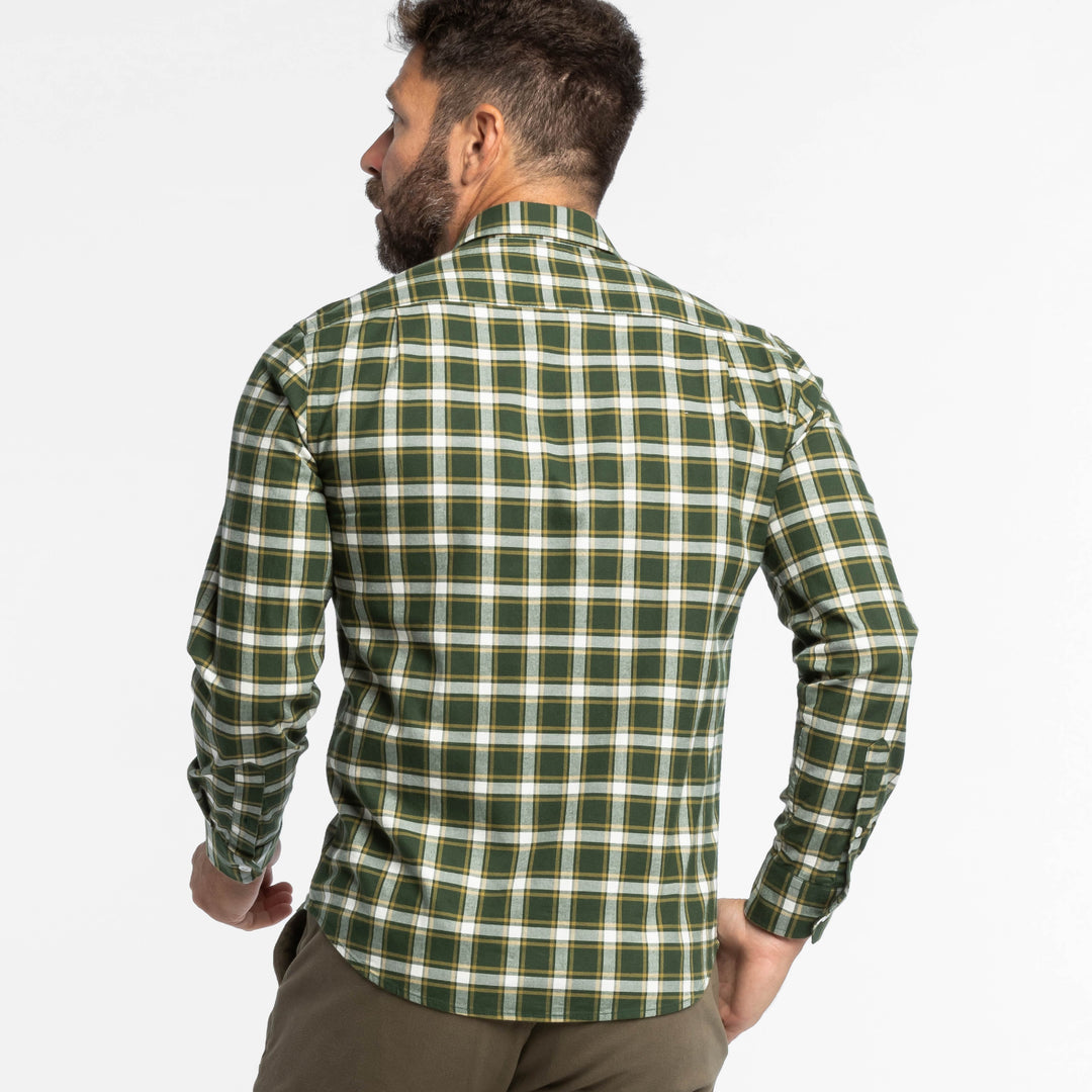 Ash & Erie Pinegrove Plaid Button-Down Shirt for Short Men   Everyday Shirts