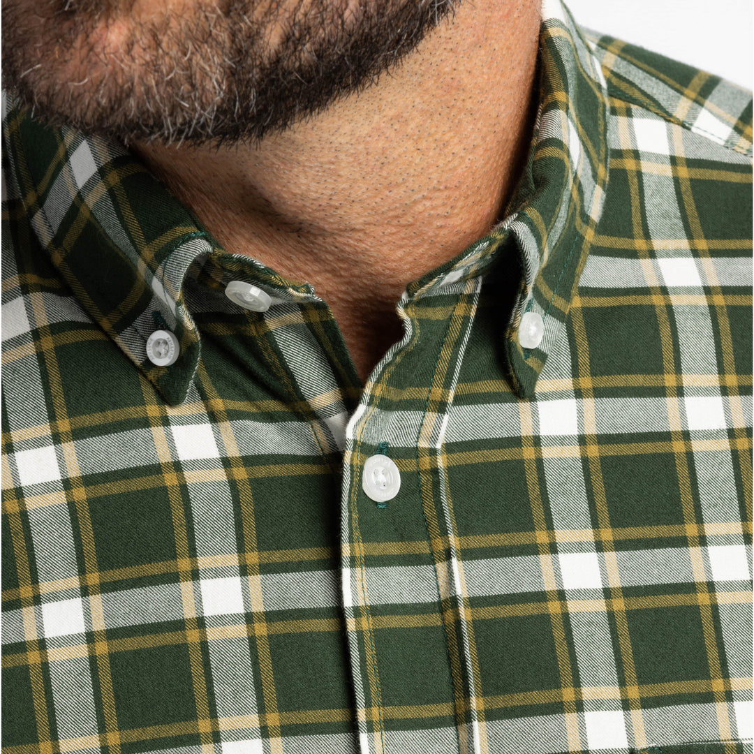 Ash & Erie Pinegrove Plaid Button-Down Shirt for Short Men   Everyday Shirts