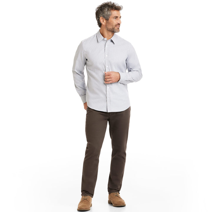 Ash & Erie Quartz Check Wrinkle-Free Button-Down Shirt for Short Men   Everyday Shirts