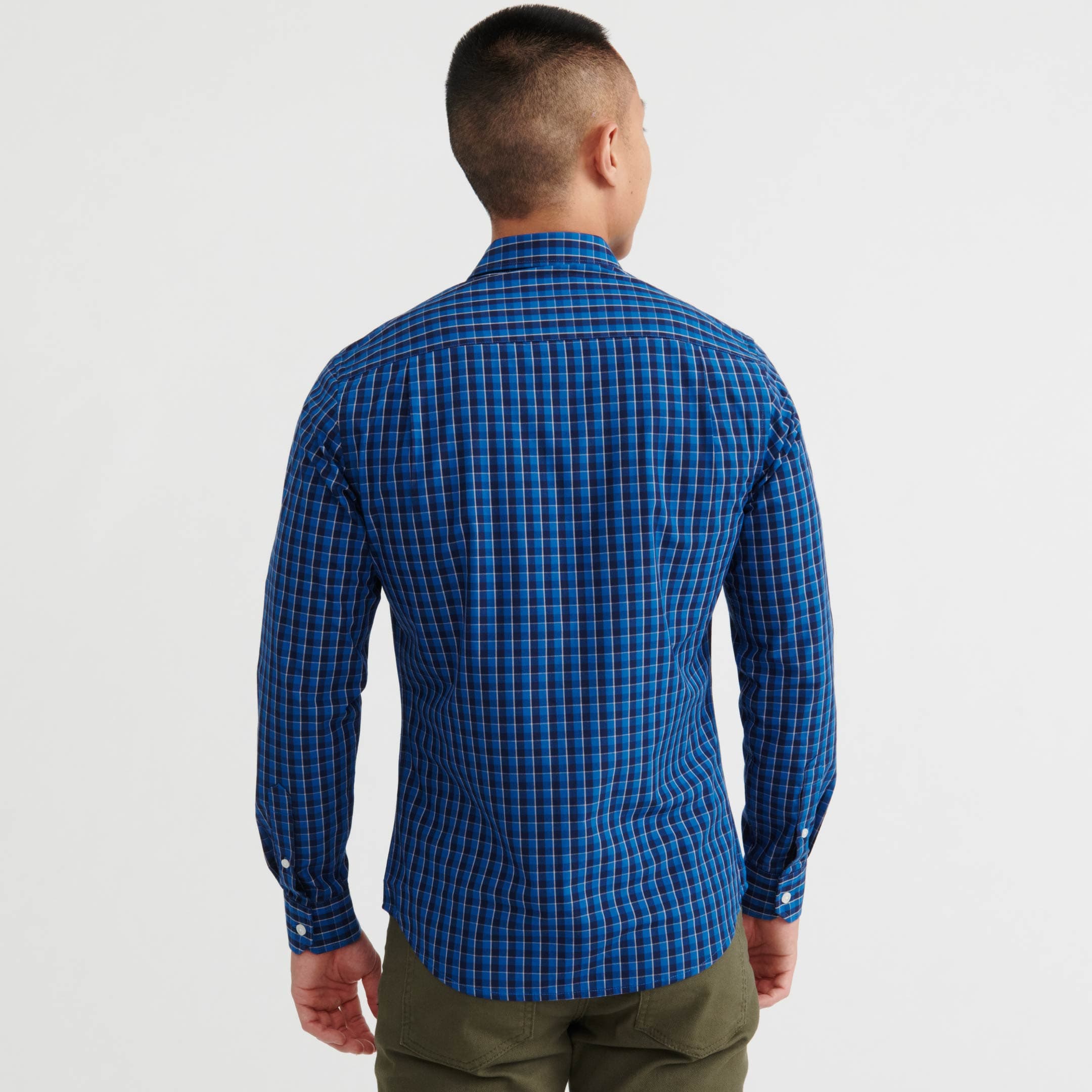 Ash & Erie Sawyer Plaid Button-Down Shirt for Short Men   Everyday Shirts