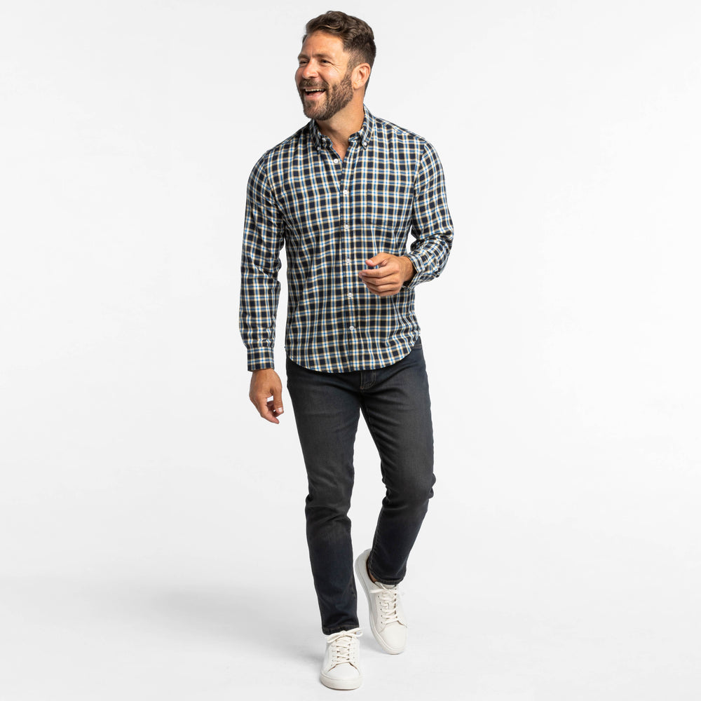 Ash & Erie Sterling Plaid Button-Down Shirt for Short Men   Everyday Shirts