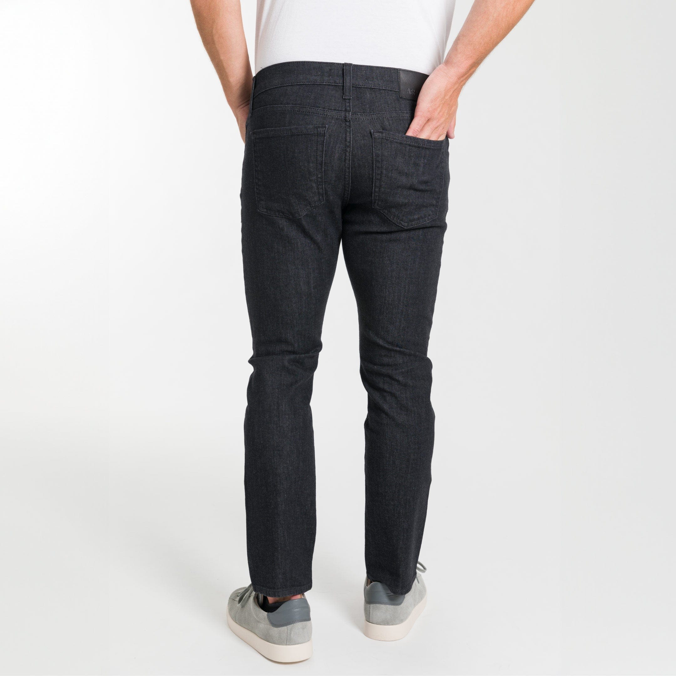 Ash & Erie Asphalt Wash Explorer Jeans for Short Men