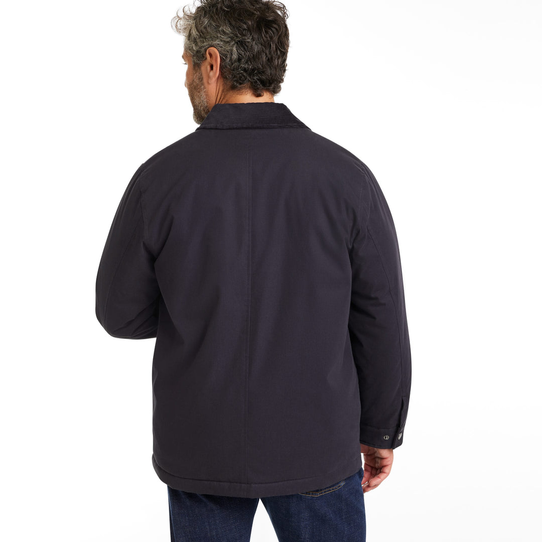 Ash & Erie Navy Padded Field Jacket for Short Men   Field Jacket