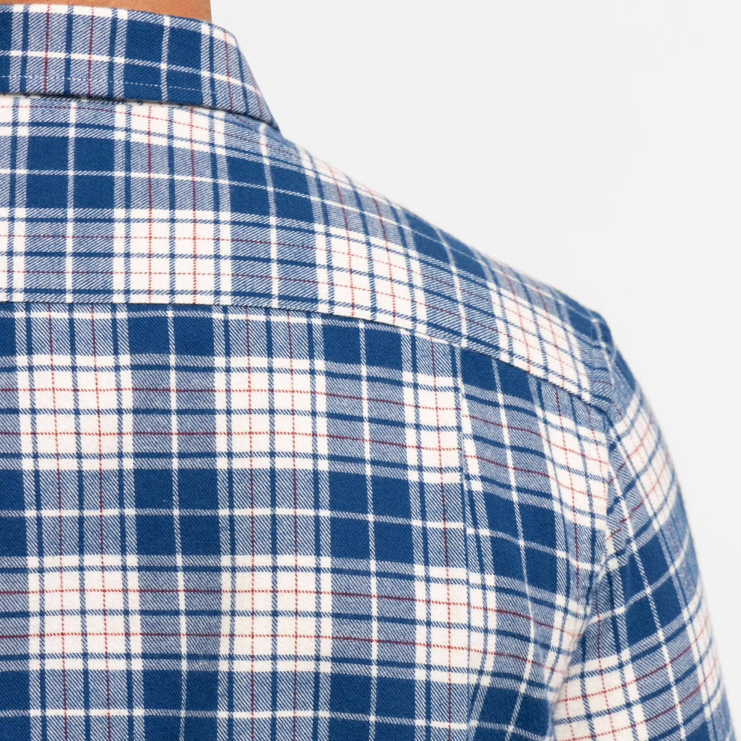 Ash & Erie Denali Flannel Button-Down Shirt for Short Men   Flannel Everyday Shirt