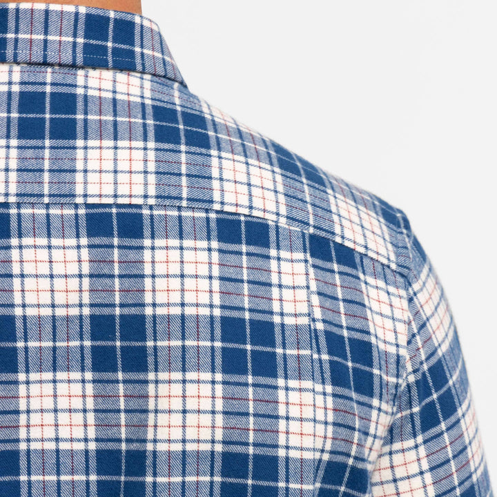 Ash & Erie Denali Flannel Button-Down Shirt for Short Men   Flannel Everyday Shirt