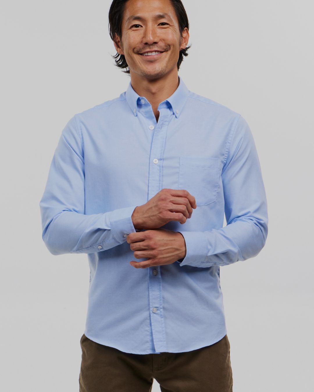 Commercial Grade Long Sleeve T-Shirt - Garage Blue