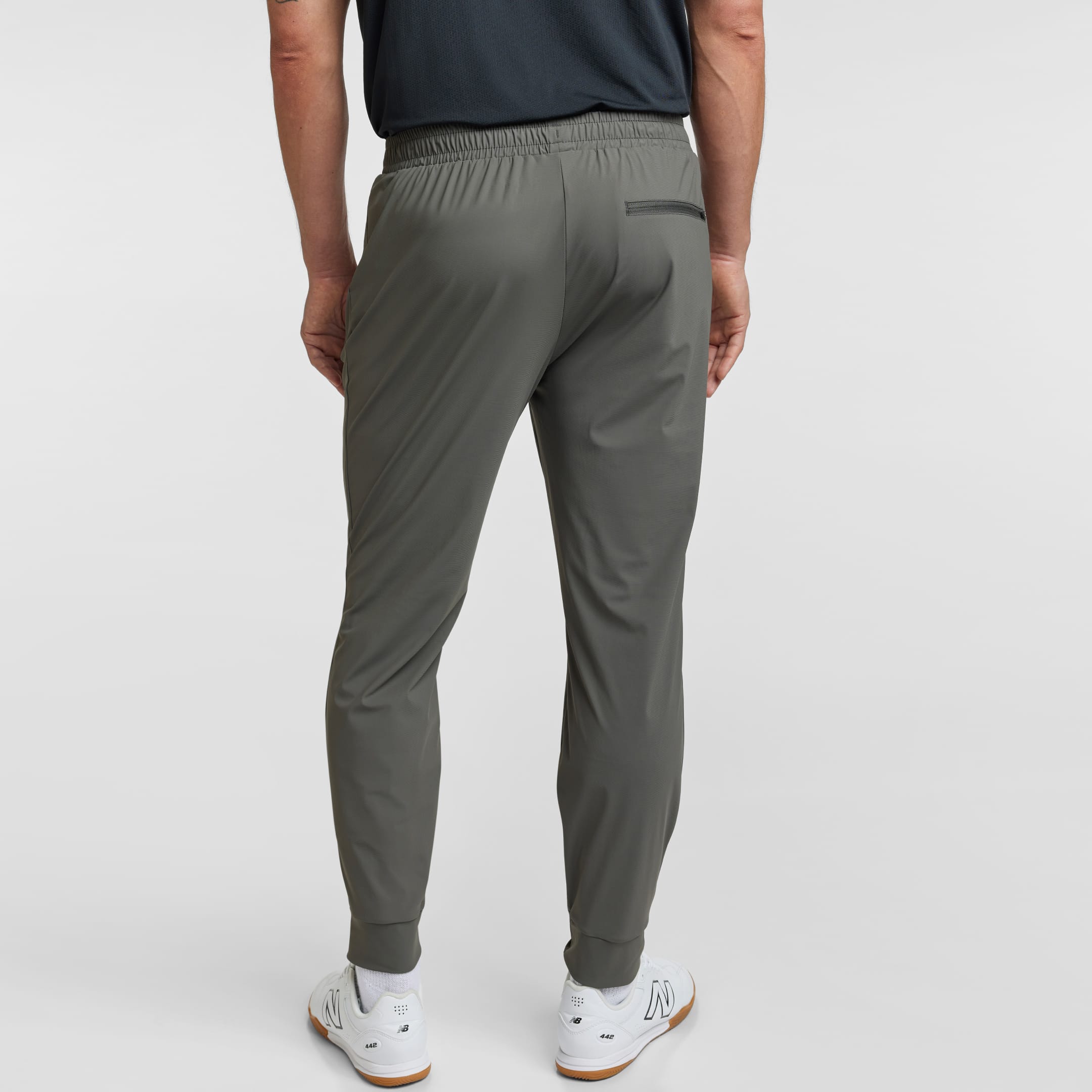 Ash & Erie Charcoal Hybrid Jogger for Short Men   Hybrid Jogger