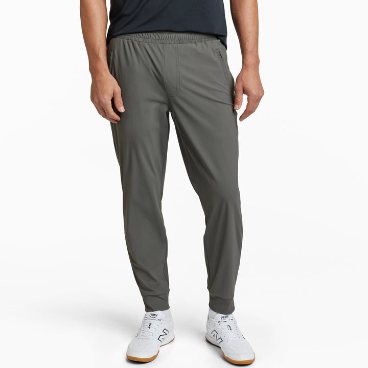 Ash & Erie Charcoal Hybrid Jogger for Short Men   Hybrid Jogger