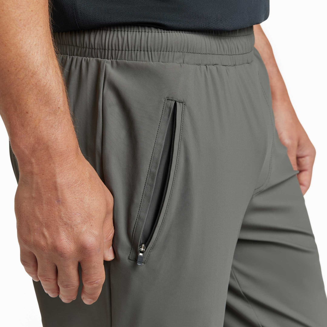 Ash & Erie Charcoal Hybrid Jogger for Short Men   Hybrid Jogger