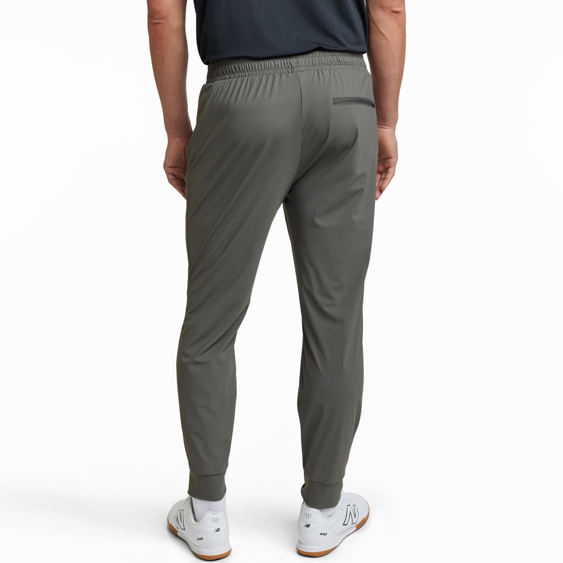 Ash & Erie Charcoal Hybrid Jogger for Short Men   Hybrid Jogger