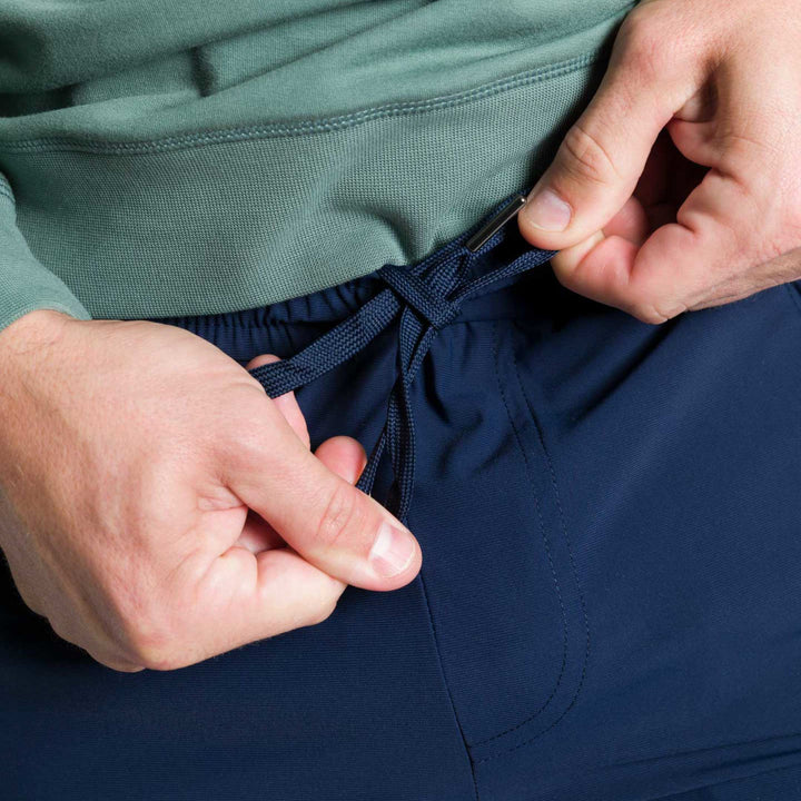 Ash & Erie Navy Hybrid Jogger for Short Men   Hybrid Jogger
