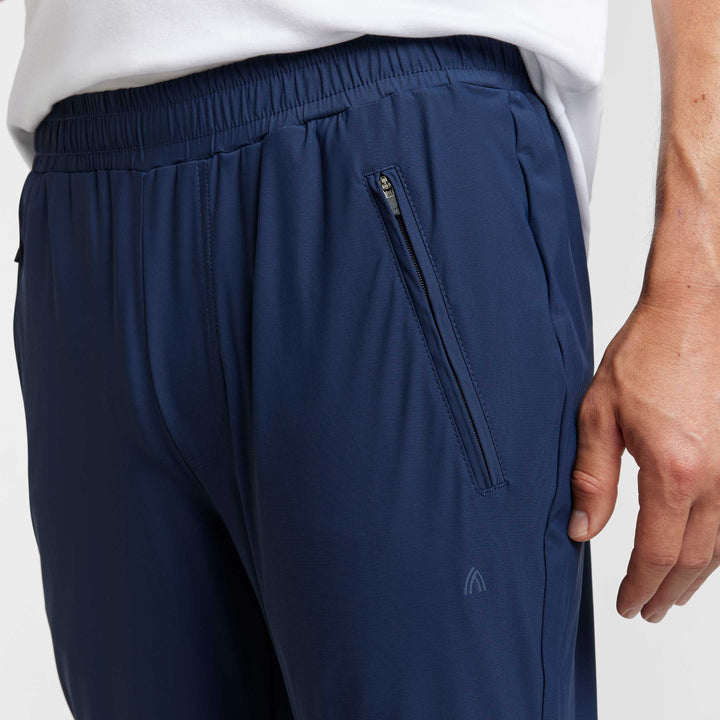 Ash & Erie Navy Hybrid Jogger for Short Men   Hybrid Jogger