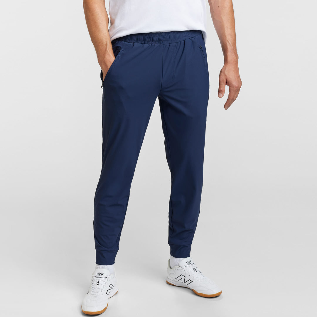 Ash & Erie Navy Hybrid Jogger for Short Men   Hybrid Jogger