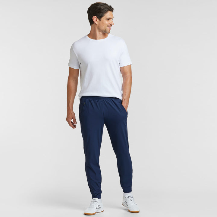 Ash & Erie Navy Hybrid Jogger for Short Men   Hybrid Jogger