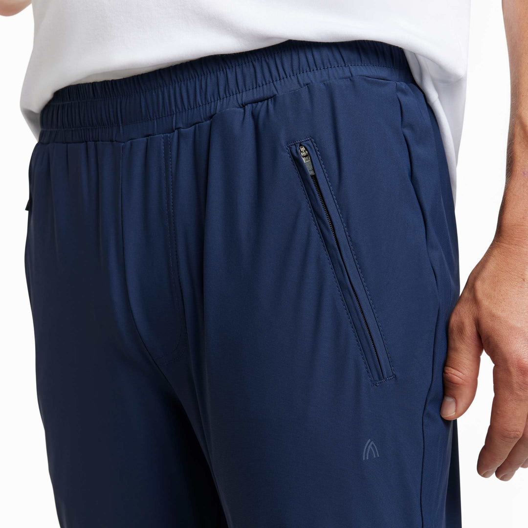 Ash & Erie Navy Hybrid Jogger for Short Men   Hybrid Jogger