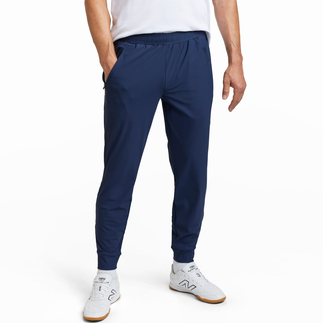 Ash & Erie Navy Hybrid Jogger for Short Men   Hybrid Jogger