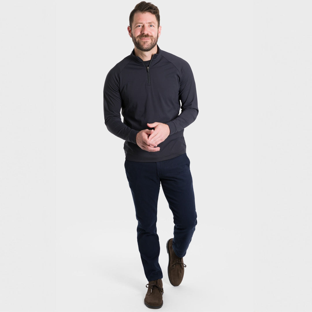 How to Style a Quarter Zip: Fashion for Short Men – Ash & Erie