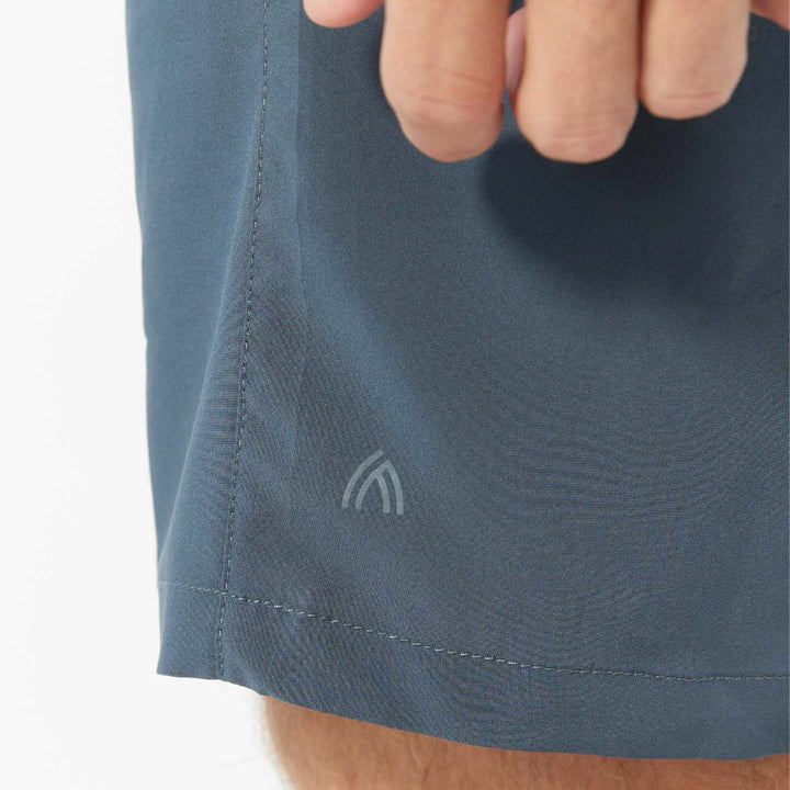 Ash & Erie Charcoal Hybrid Shorts for Short Men   Hybrid Shorts
