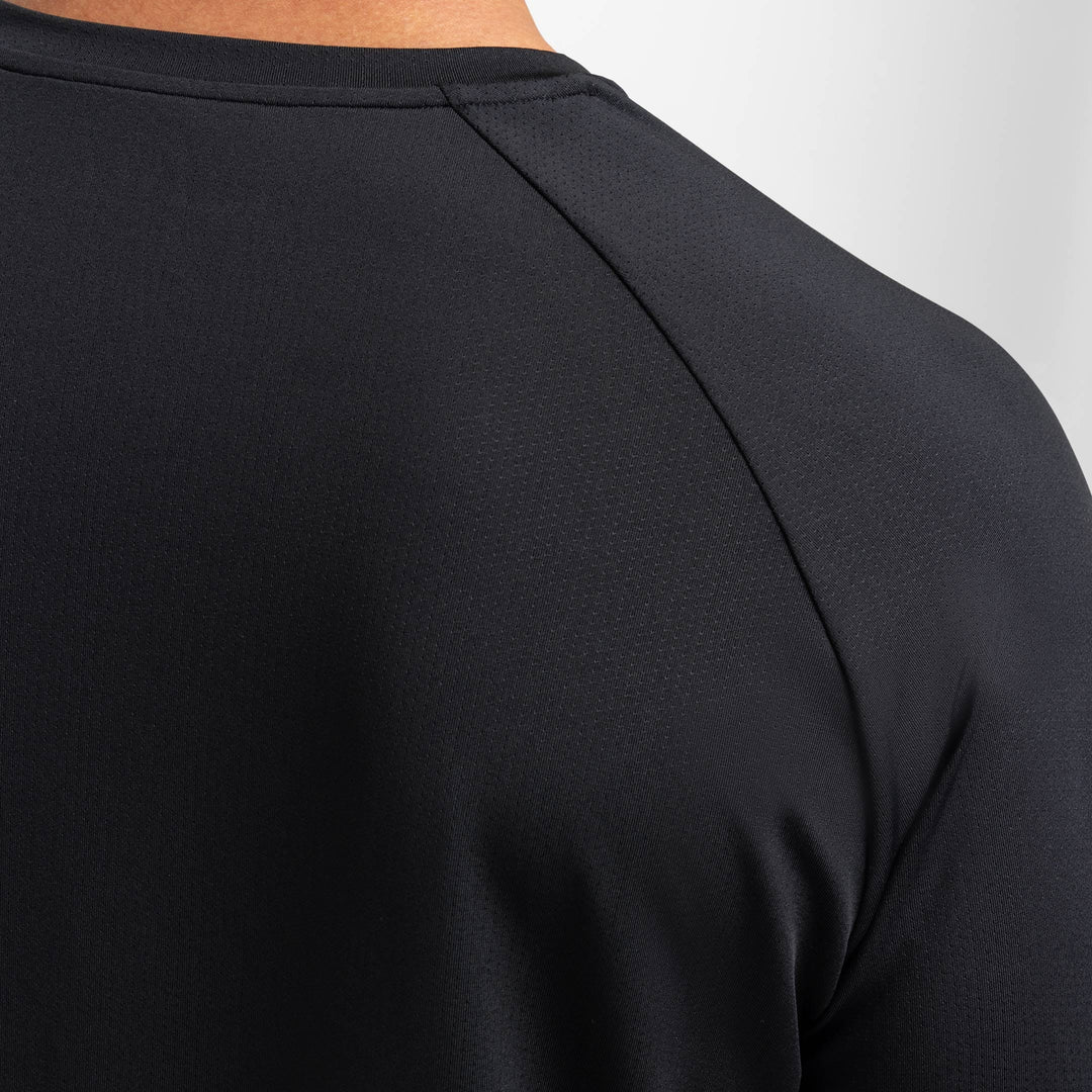 Ash & Erie Black Hybrid Ultralight T-Shirt for Short Men   Hybrid Ultralight Tees