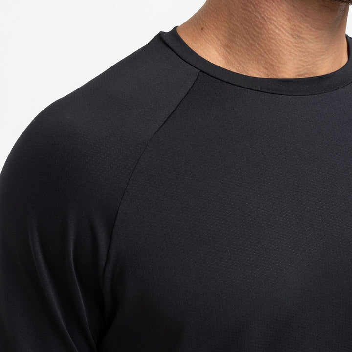 Ash & Erie Black Hybrid Ultralight T-Shirt for Short Men   Hybrid Ultralight Tees