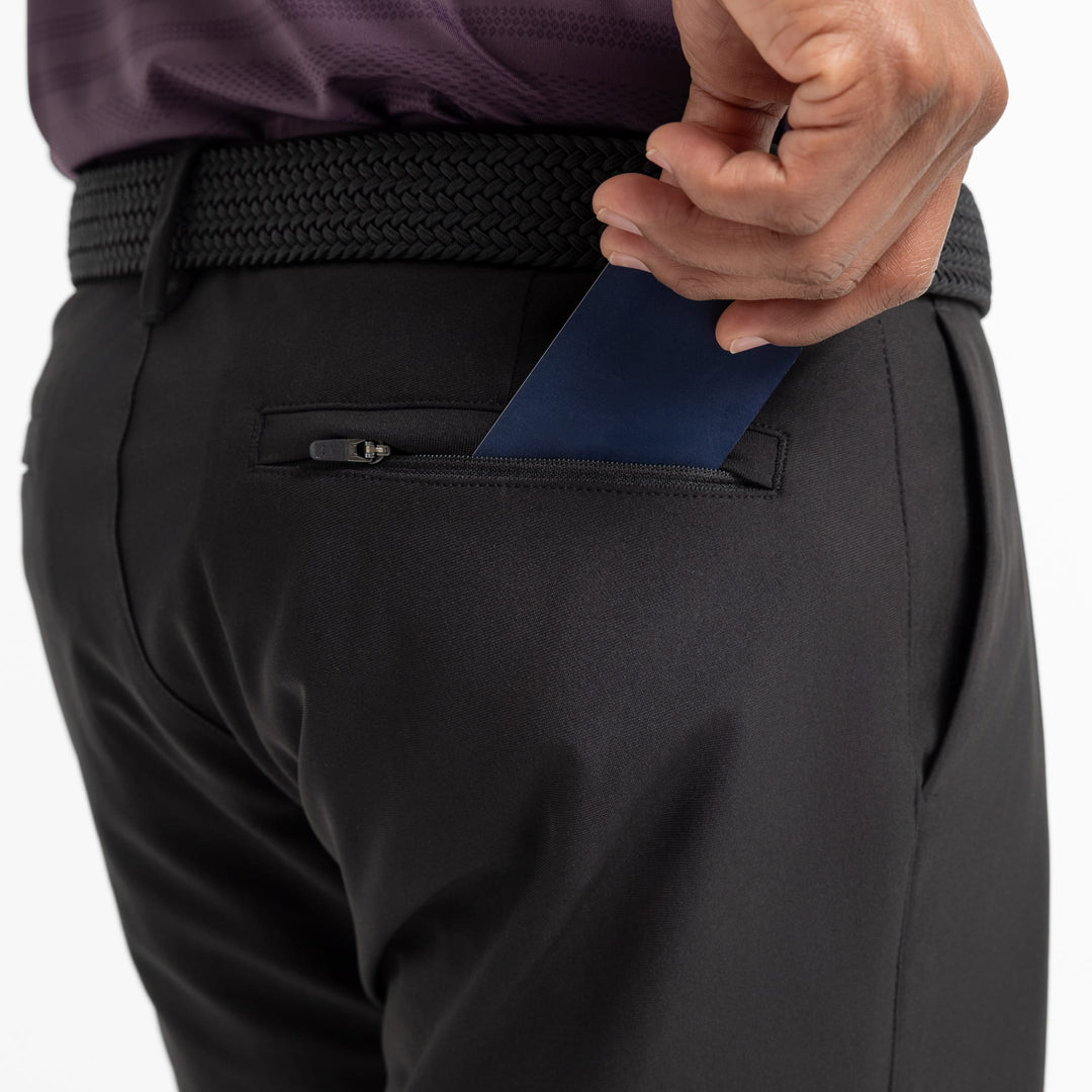 Ash & Erie Black Hybrid XYZ Chino Shorts for Short Men   Hybrid XYZ Chino Shorts