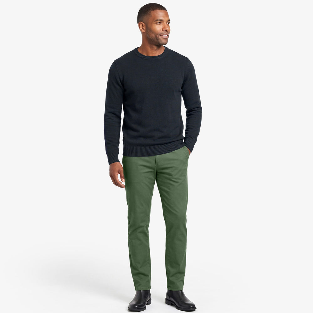 Ash & Erie Dusty Olive Hybrid XYZ Chino for Short Men   Hybrid XYZ Chinos