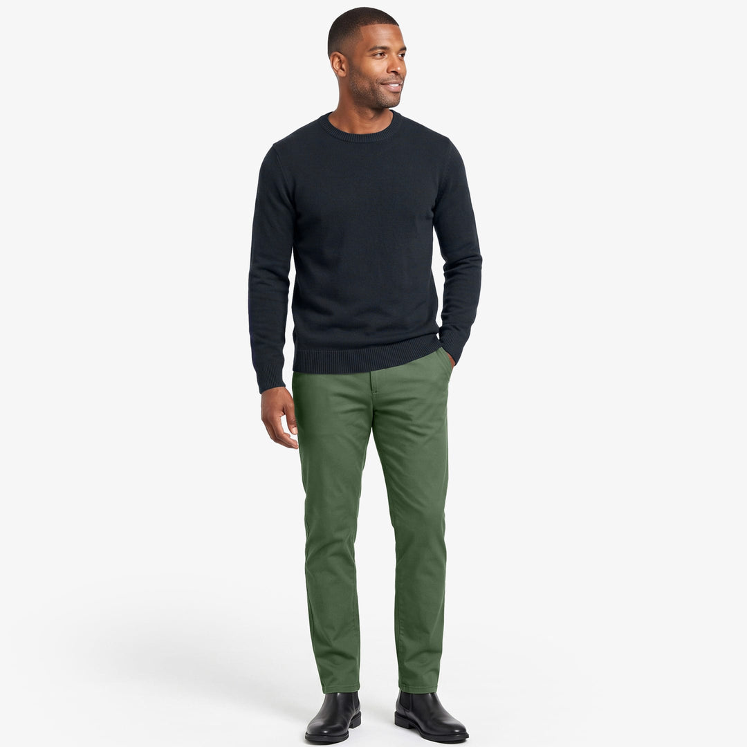 Ash & Erie Dusty Olive Hybrid XYZ Chino for Short Men   Hybrid XYZ Chinos