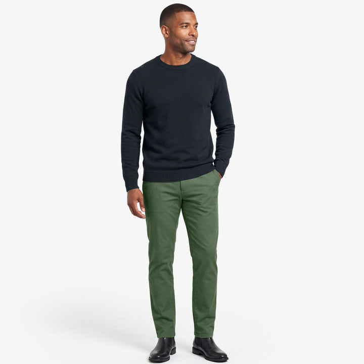 Ash & Erie Dusty Olive Hybrid XYZ Chino for Short Men   Hybrid XYZ Chinos