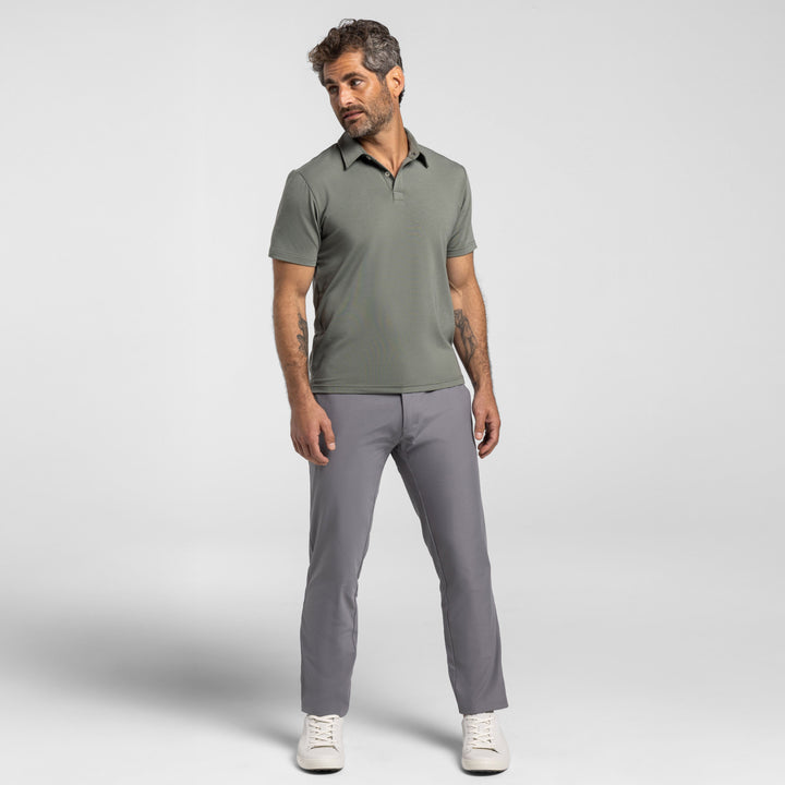 Ash & Erie Grey Hybrid XYZ Chino for Short Men   Hybrid XYZ Chinos