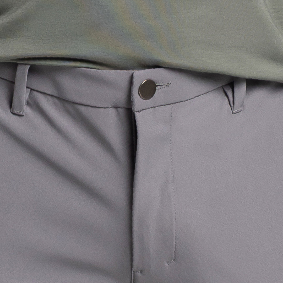 Ash & Erie Grey Hybrid XYZ Chino for Short Men   Hybrid XYZ Chinos