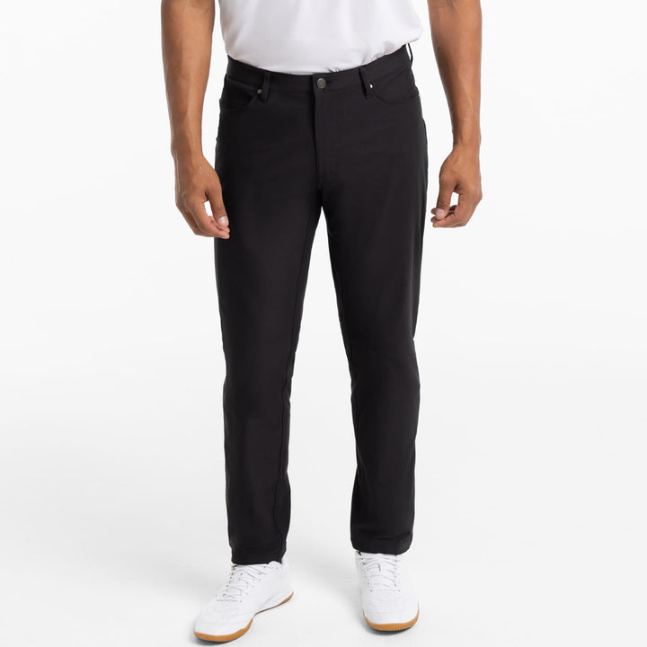 Ash & Erie Black Hybrid XYZ Pant for Short Men   Hybrid XYZ Pants
