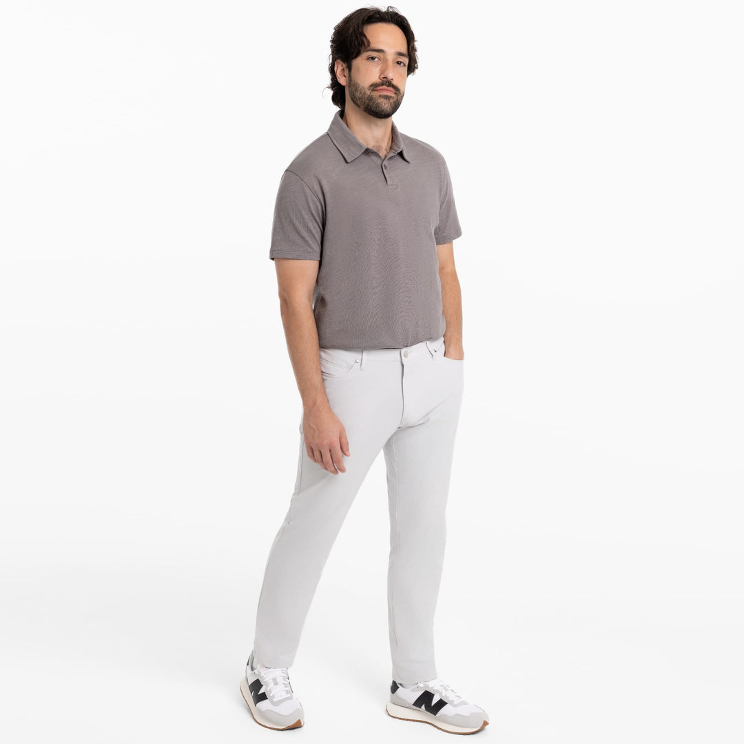 Ash & Erie Lunar Grey Hybrid XYZ Pant for Short Men   Hybrid XYZ Pants