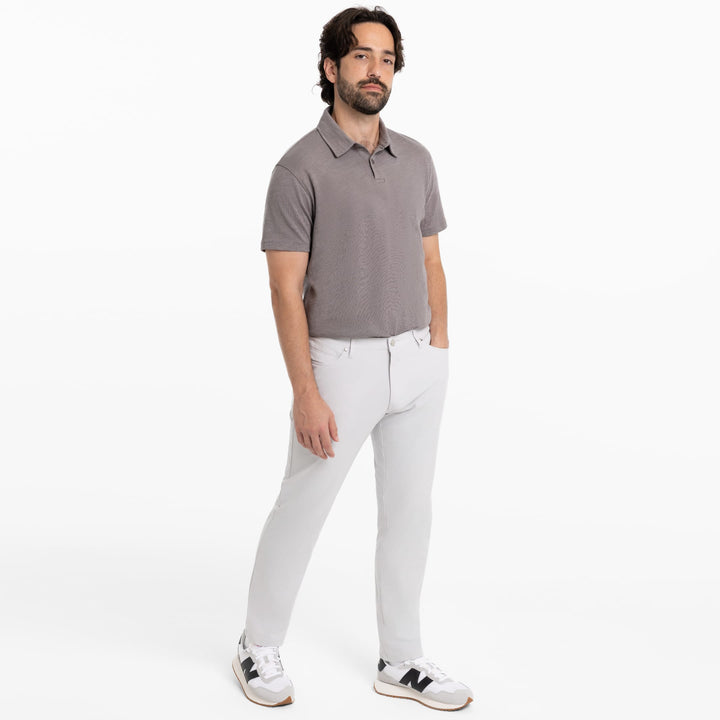 Ash & Erie Lunar Grey Hybrid XYZ Pant for Short Men   Hybrid XYZ Pants