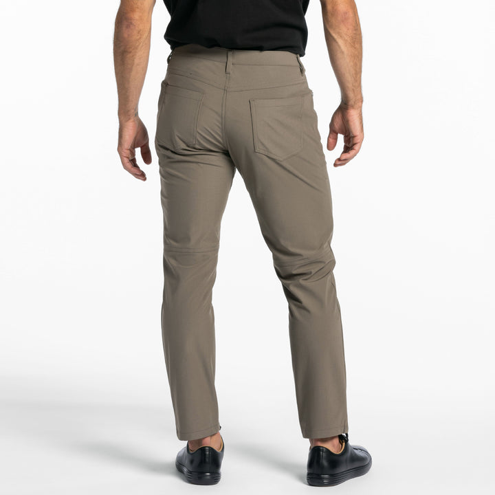 Ash & Erie Olive Hybrid XYZ Pant for Short Men   Hybrid XYZ Pants