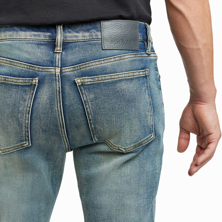 Ash & Erie Medium Wash Denim Jeans for Short Men   Lightweight Jeans
