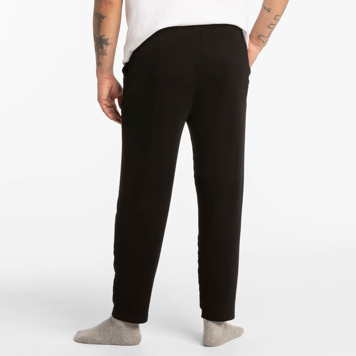 Ash & Erie Black Lounge Pant for Short Men   Lounge Pant