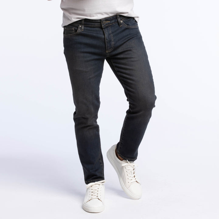 Ash & Erie Dark Wash Midtown Jeans for Short Men   Midtown Jeans