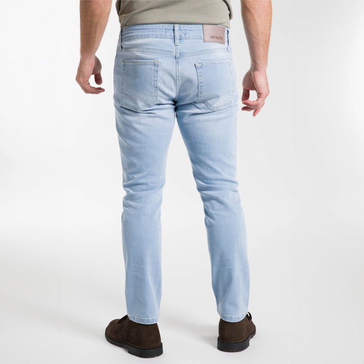 Ash & Erie Light Wash Midtown Jeans for Short Men   Midtown Jeans