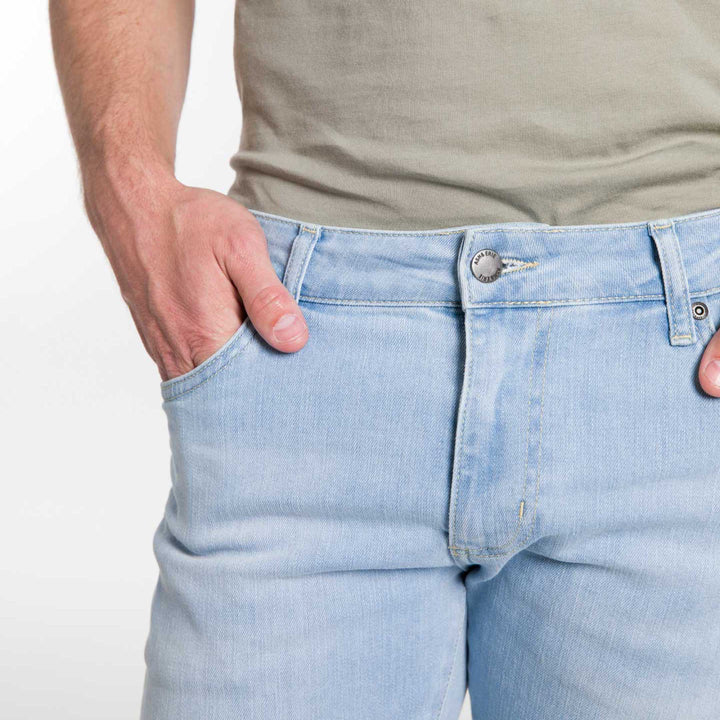 Ash & Erie Light Wash Midtown Jeans for Short Men   Midtown Jeans