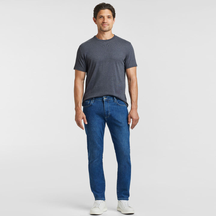 Ash & Erie Medium Wash Midtown Jeans for Short Men   Midtown Jeans