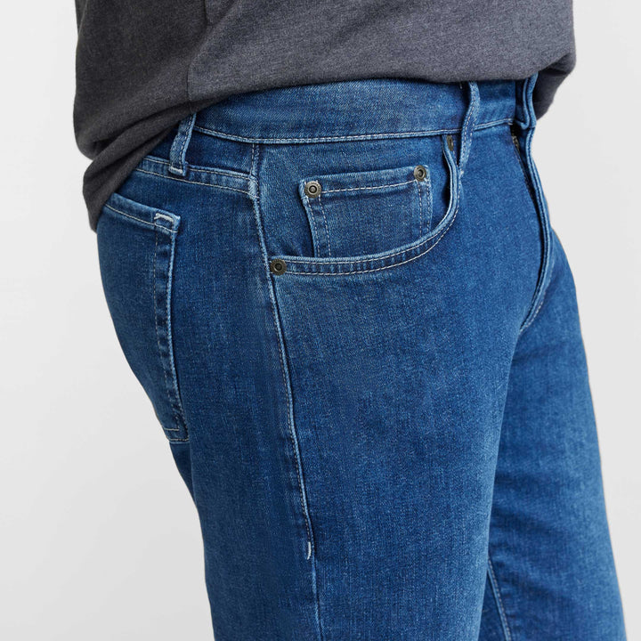 Ash & Erie Medium Wash Midtown Jeans for Short Men   Midtown Jeans