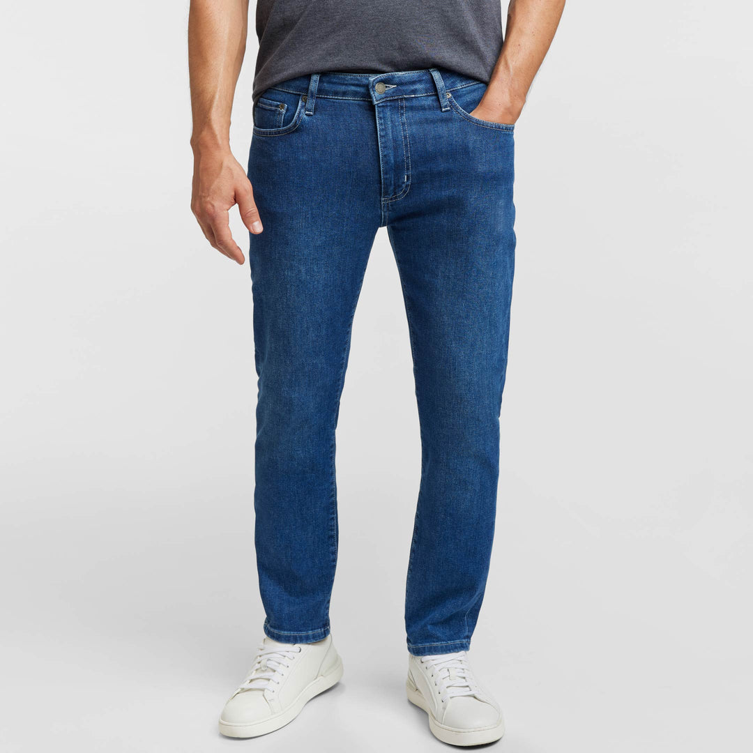 Ash & Erie Medium Wash Midtown Jeans for Short Men   Midtown Jeans