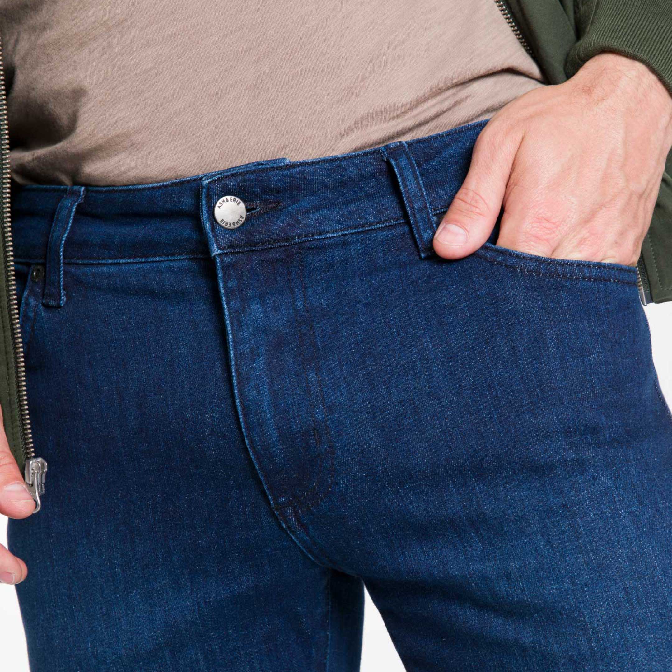 Ash & Erie Rinse Wash Midtown Jeans for Short Men   Midtown Jeans