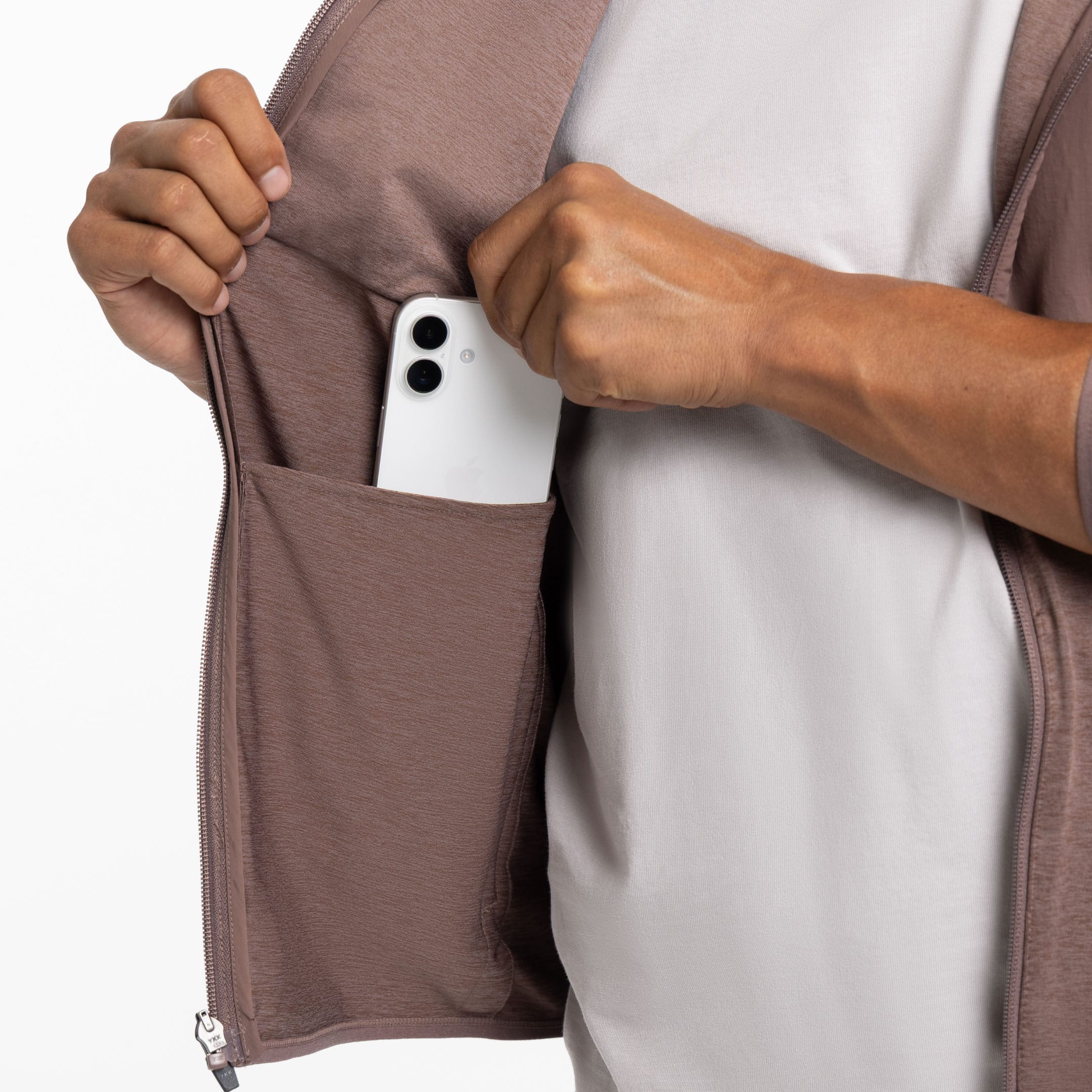 Ash & Erie Heather Clay Pivot Jacket﻿ for Short Men   Pivot Jacket﻿